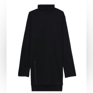 Yohji Yamamoto Ground Y Black Cotton Turtleneck Tee Sz1